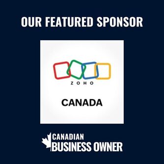 Zoho Canada Featured Sponsor of CANADIAN BUSINESS OWNER Magazine 